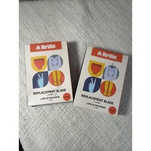 (x2)-Pack Meridian Trimmer Replacement Blade Blaze Ceramic Blades‎ Electric Body